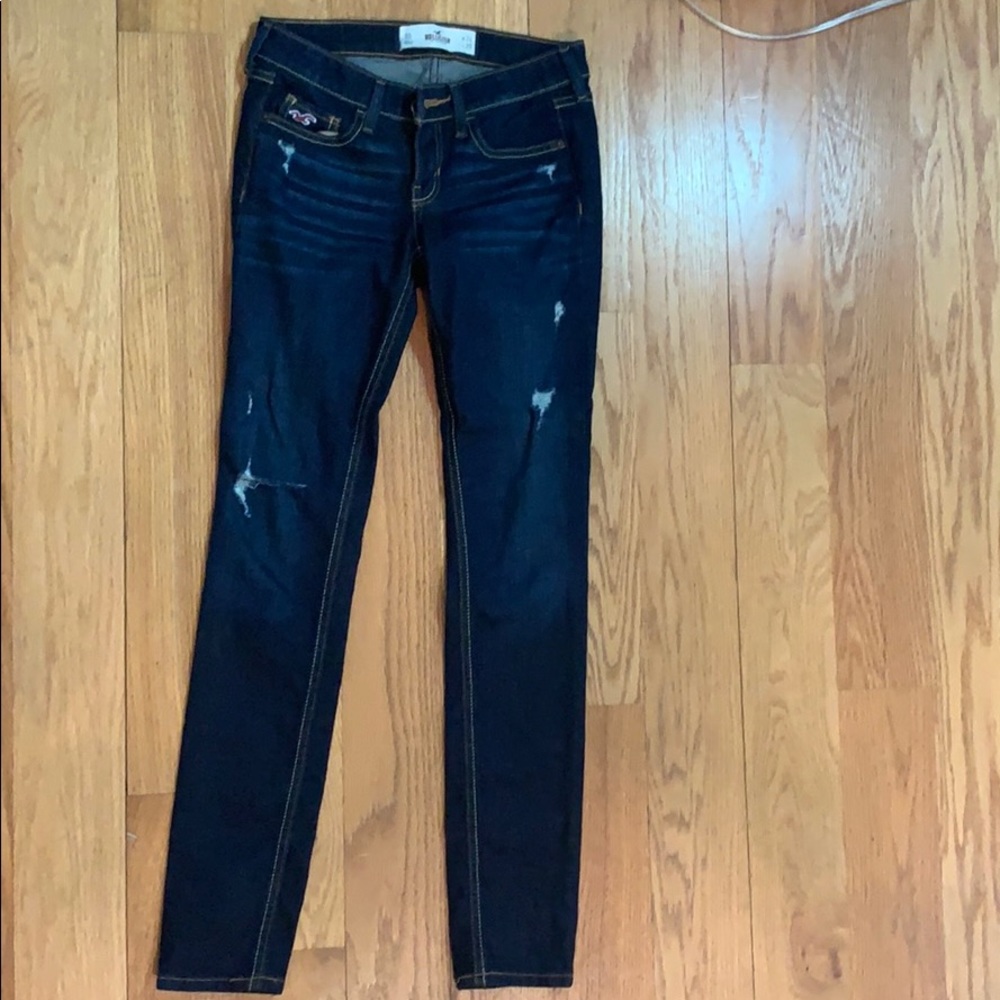 hollister blue jeans